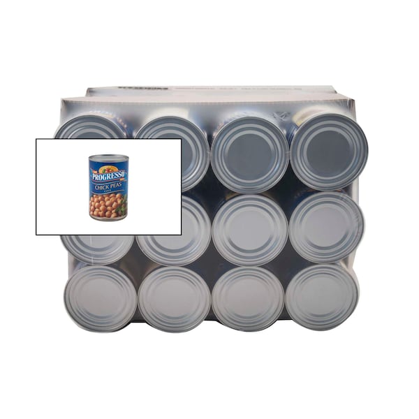 Garbanzos Progresso en lata de 15 oz., paquete de 24 - 41196-02016
