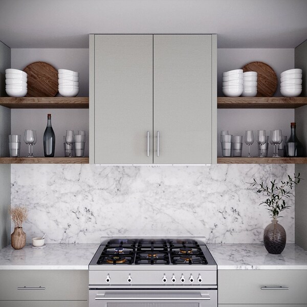 Streamline 36 in. Seriate Ducted Insert 350 CFM Range Hood in Brushed Stainless Steel - T-11359-1-DT