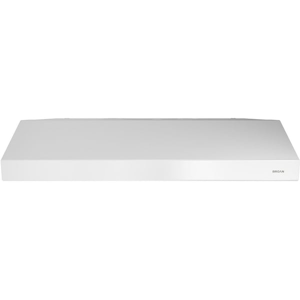 Almo 30-Inch White Convertible LED-Lit Under-Cabinet Range Hood - BCSEK130WW