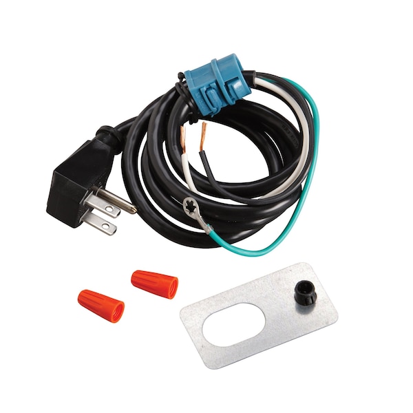 Almo Broan-NuTone Range Hood Power Cord Kit with Grounding Plug and Installation Accessories - HCK44