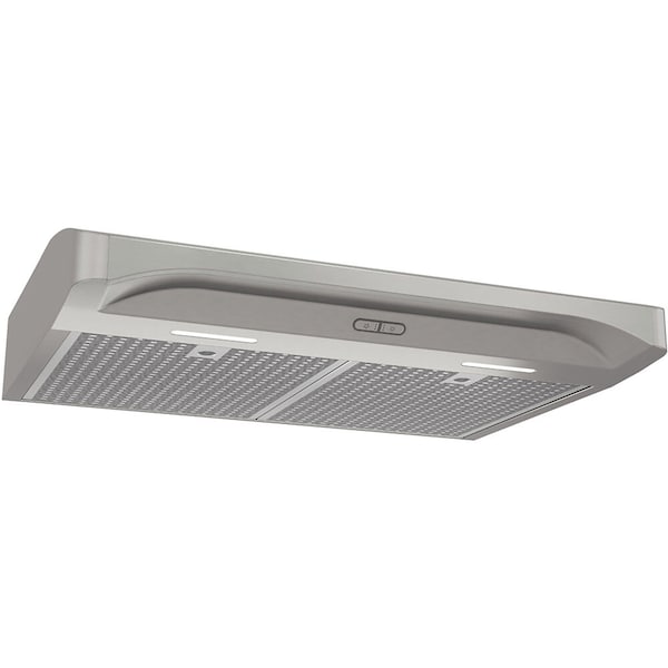 Almo Elite 36-Inch Stainless Steel Under-Cabinet Convertible Range Hood with LED Lighting, 375 CFM - ALT236SS