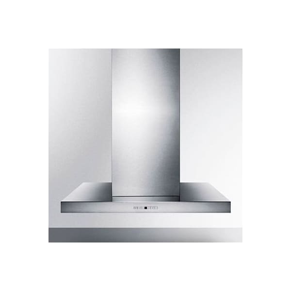 Summit Appliance Div. Summit-Island Range Hood, Stainless Steel, 23-5/8" x 35-3/8" x 32" - SEIH1536CV3