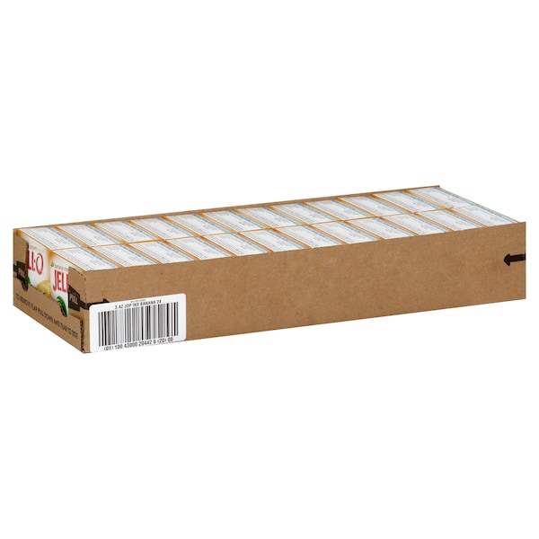 Gelatina Jell-O Instantánea Sabor Plátano 3.4 oz, Paquete de 24 - 10043000204426