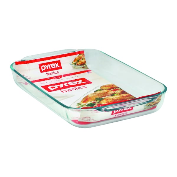 Pyrex 10 in. W X 15 in. L Baking Dish Clear - 6001040