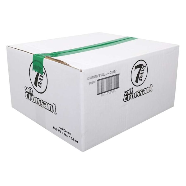 7 Días 7 Días Croissant Fresa y Vainilla 2.65 oz., PK24 - 500120507