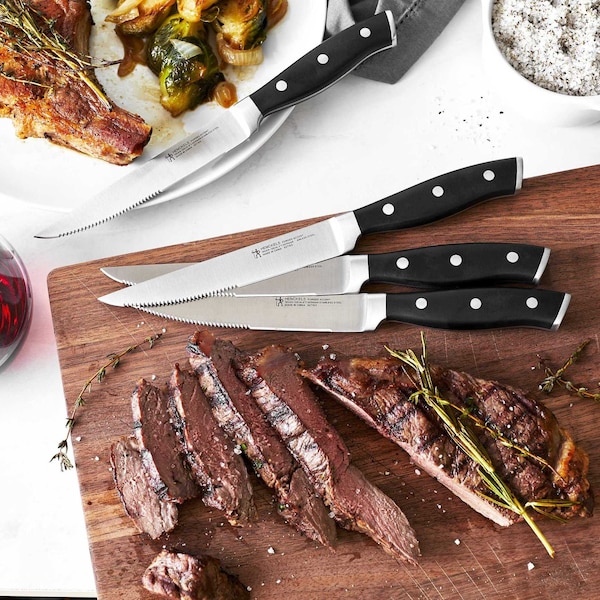 Zwilling J.A. Henckels Forged Accent 4-pc Steak Knife Set, Black - 19549-004