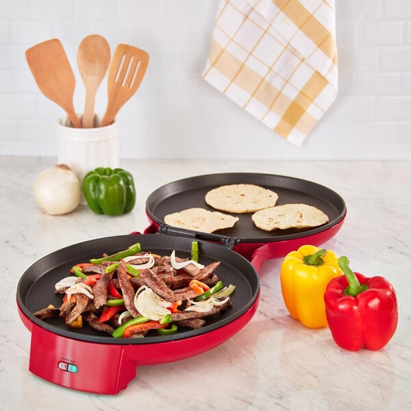 Rise By Dash 16 in. L X 12 in. W Metal Nonstick Surface Electric Griddles - RDUS120GBRR02