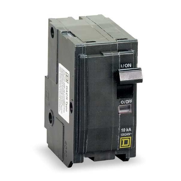 Square D Miniature Circuit Breaker, QO Series, 70A, 2 Pole, 120/240V AC, 22kA at 120/240V AC - QO270VH