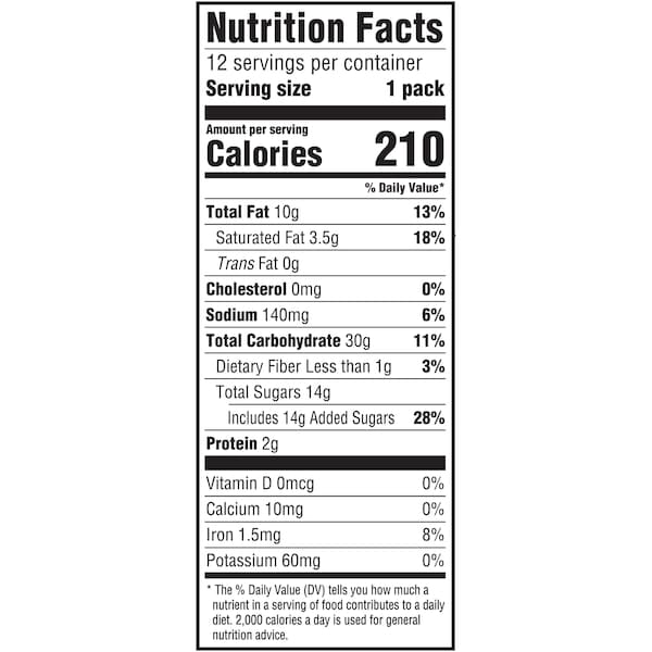 ¡Chips Ahoy! Galletas Chips Ahoy para un solo consumo de 1.55 oz, paquete de 48 - 05222