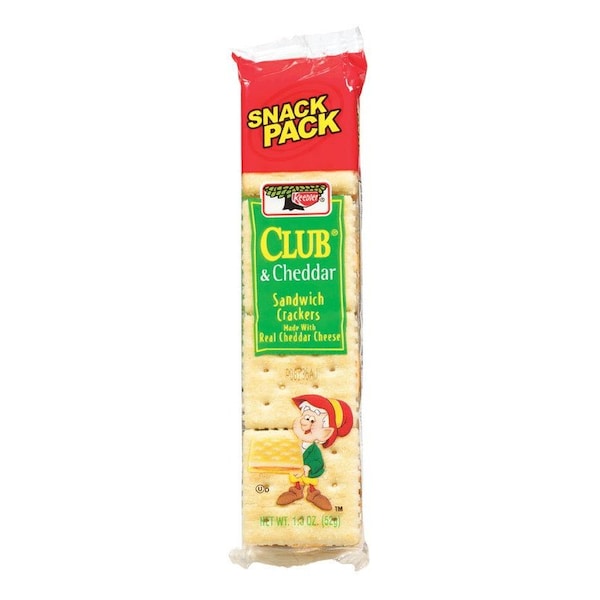 Club de galletas Keebler y galletas de queso cheddar en bolsa de 1.8 oz - 21161