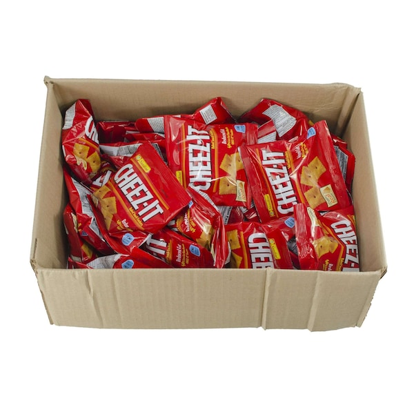 Galleta original Cheez-It Cheez-It con Reducción de Grasa 1.5 oz., Paquete de 60 unidades - 2410012226