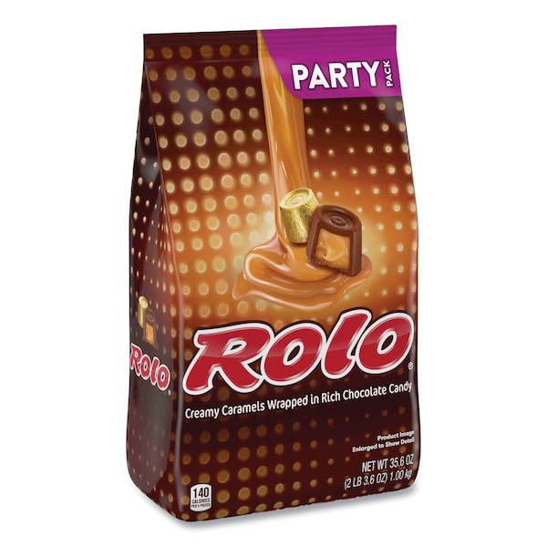 Bolsa de 35.6oz de caramelos cremosos Rolo envueltos en rico chocolate - 37858