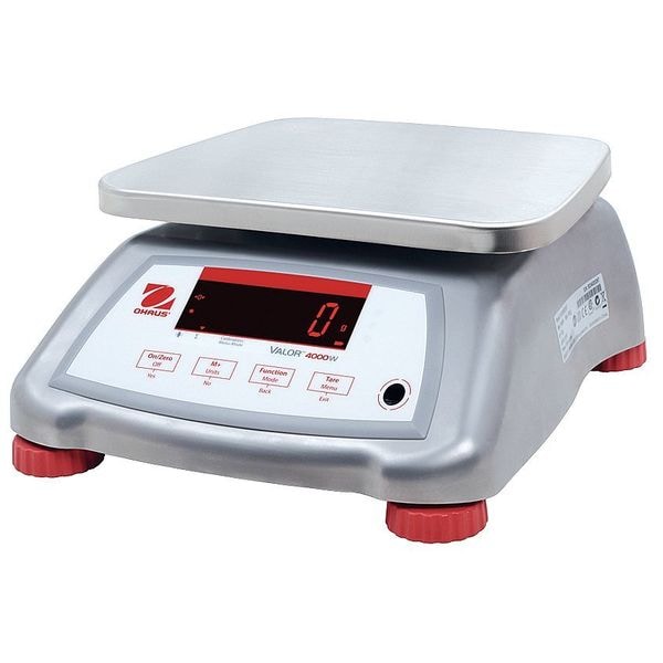 Ohaus Food Prcssng Scale, SS, 0.001kg/0.002 lb. - V41XWE3T