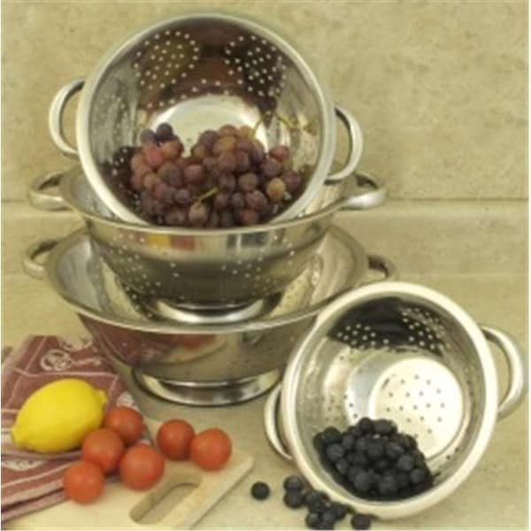 Bakebetter 1.5 qt. Colander Set Stainless Steel - 4 Piece - BA104857
