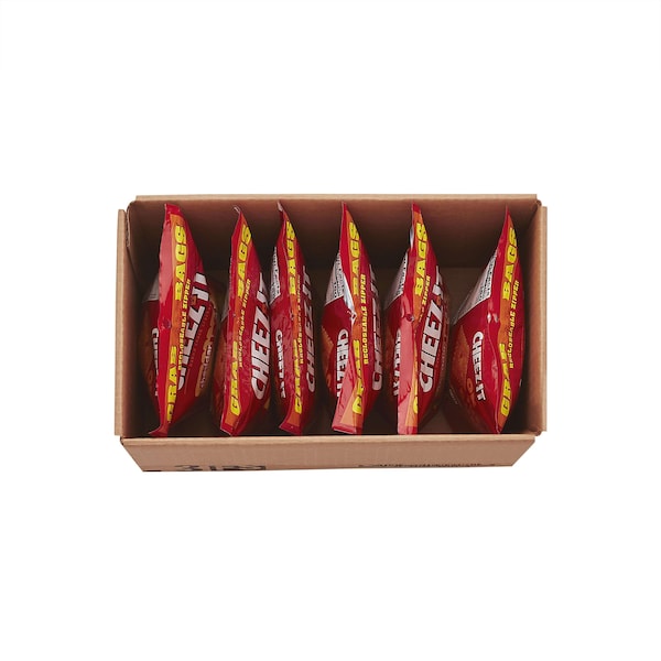 Cheez-It Cheez-It Bolsa con cierre recerrable de galletas Cheddar Jack 7 oz., Paquete de 6 - 2410020417
