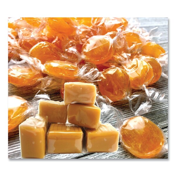 Office Snax. Variedad de dulces, Mezcla de dulces suaves de caramelo de mantequilla, Bolsa de 1 lb - 00665