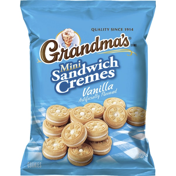 Galletas Quaker Oats MINI, Vainilla, Paquete de 6 unidades - QKR45096