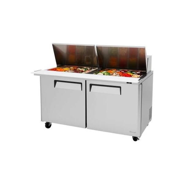 Turbo Air M3 Series - Mega Top Sandwich/Salad Table 60-1/4"W - 2 Door - MST-60-24-N