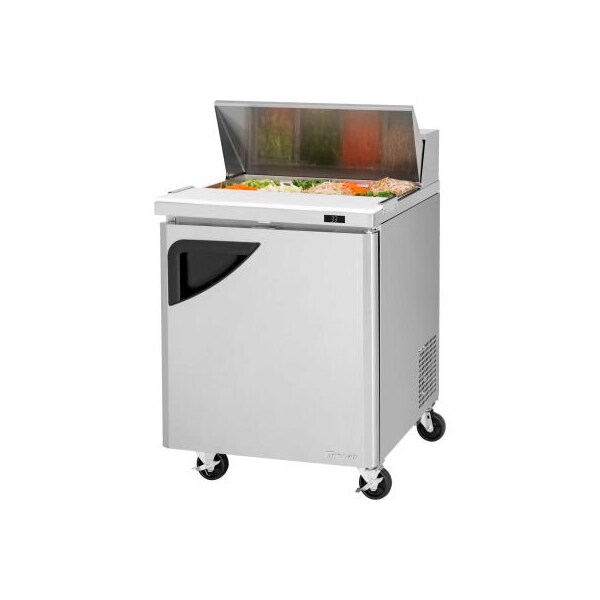 Turbo Air Super Deluxe Series - Sandwich/Salad Table 27-1/2"W - 1 Door - TST-28SD-N