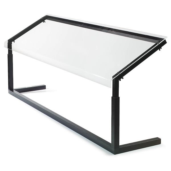 Carlisle Foodservice Adj. Single-Sided Sneeze Guard, 48", Clr - 924807