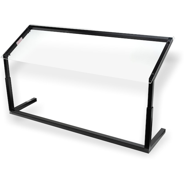 Carlisle Foodservice Adj. Single-Sided Sneeze Guard, 48", Clr - 924807