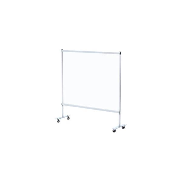 Testrite Instrument Co Clear Mobile Divider Vinyl 60W x 60H - TT-1986-W