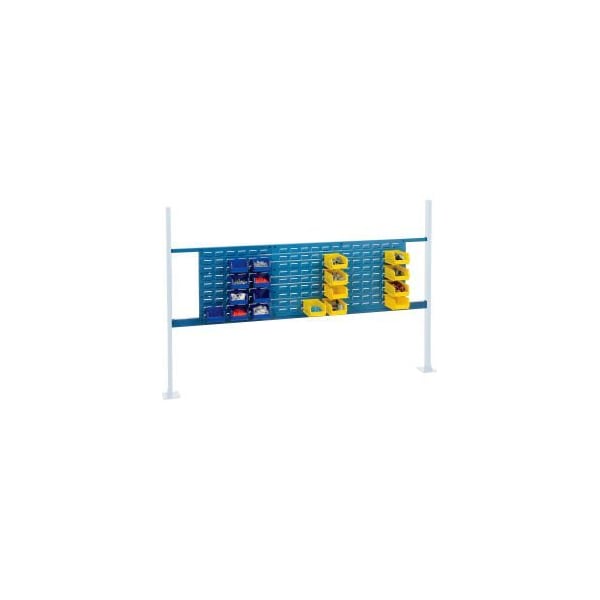 Global Equipment 18"   36" Louver Panel Kit, 72"W, Blue - 318861BL