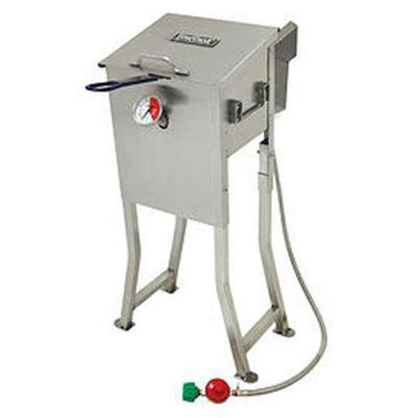 Barbour International 2.5 Gal Bayou Fryer W Ss Bsket - BA87485