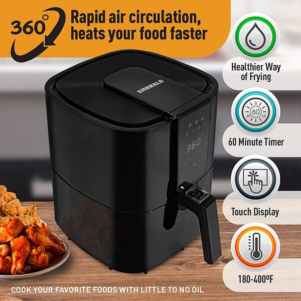 Ember Emerald 52L Digital  Air Fryer - SM-AIR-1804-5.0