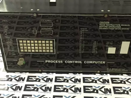 M.A. Brian Co. Process Control Computer N/A