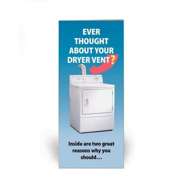 Integra Miltex Frontline Graphics  Dryer Vent Cleaning Brochures  Pack Of 100 - 99215