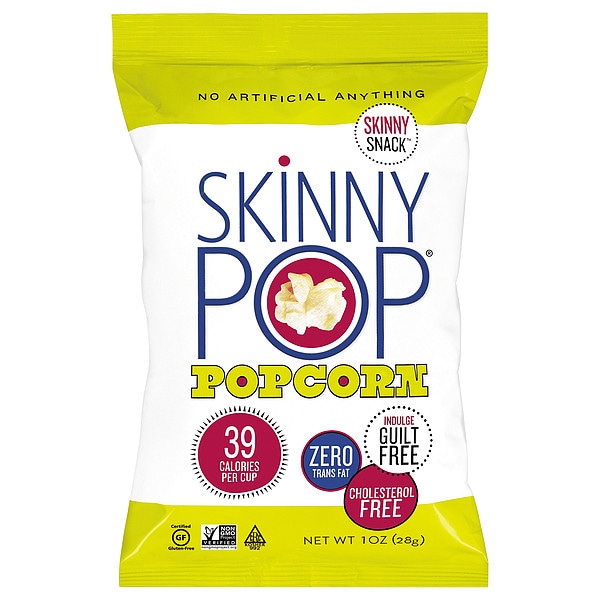 Skinnypop Palomitas de Maíz Skinnypop, Original, paquete de 12 - 00408