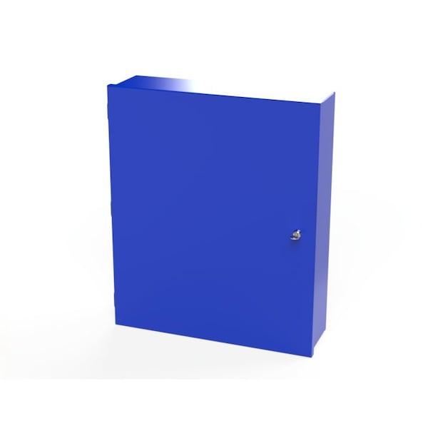 Saginaw Control & Engineering Carbon Steel Electrical Enclosures, 24 in H, 6 in D, 20 in W, NEMA 1, Hinged - SCE-24N2006NK-B