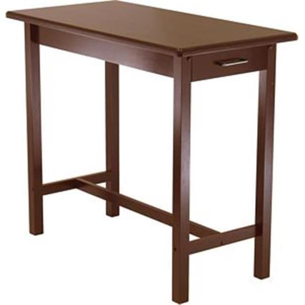 Winsome Winsome 94540 Kitchen Island Table with 2 Drawers - Antique Walnut - 94540