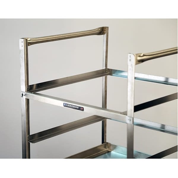 Lakeside Stainless Steel Mobile Glass and Cup Rack - Holds 5 Racks - 197
