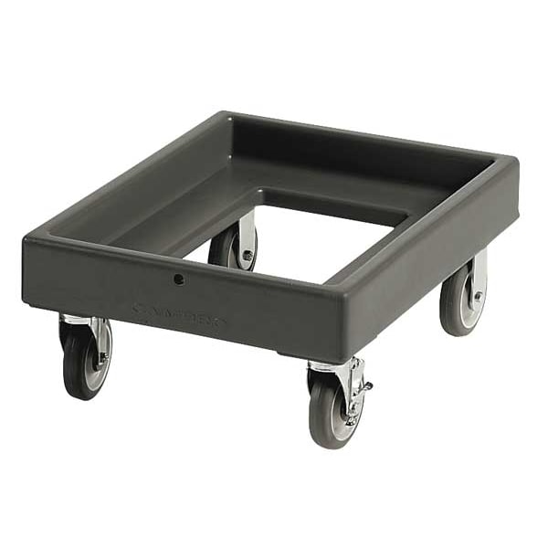 Zoro Select Food and Bev Dolly, 19 3/8x25 5/5In, Black - EACD300110