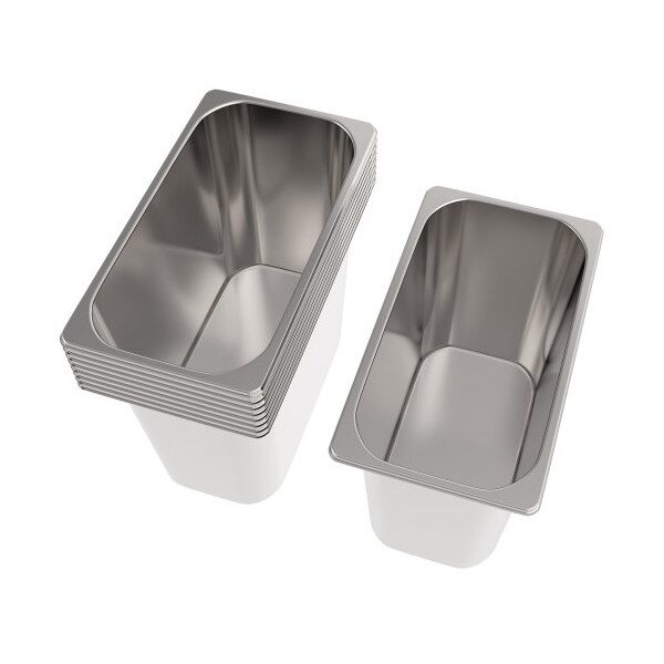 Koolmore Refrigerated Countertop Condiment Prep Station with Glass Sneeze Guard - SCDC-8T