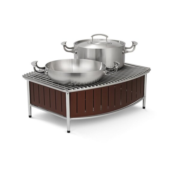 Vollrath Co VollrathÂ Small Buffet Station W/ Wire Grill, , Natural, 16" X 16" X 7-1/2" - 4667480