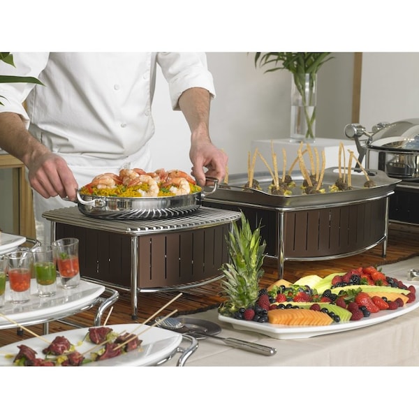 Vollrath Co VollrathÂ Small Buffet Station W/ Wire Grill, , Natural, 16" X 16" X 7-1/2" - 4667480