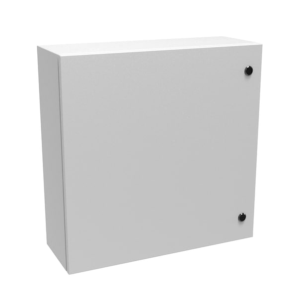 Hammond Steel Electrical Enclosures, 24 in H, 8 in D, 24 in W, NEMA 4, Hinged - EN4SD24248LG