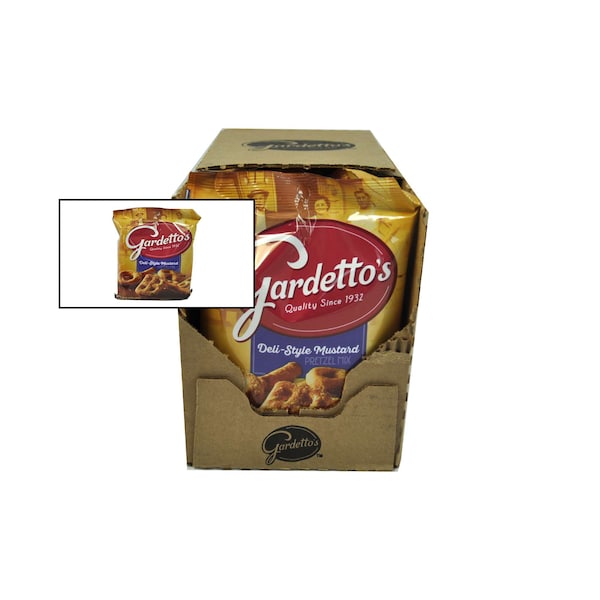 Mezcla de bocadillos al estilo deli de pretzel con mostaza de Gardettos Gardetto's, 5.5 oz., Paquete de 7 - 16000-14866