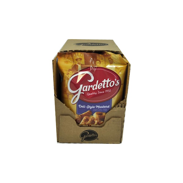 Mezcla de bocadillos al estilo deli de pretzel con mostaza de Gardettos Gardetto's, 5.5 oz., Paquete de 7 - 16000-14866