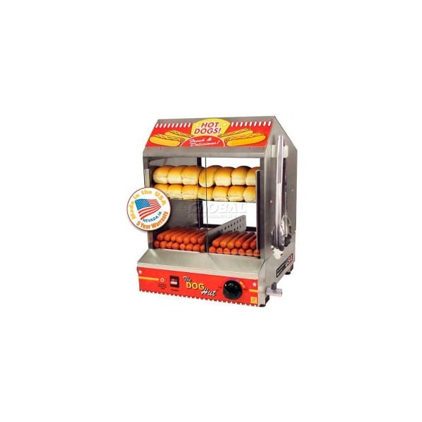 Paragon International Paragon 8020 Dog Hut„¢ Hot Dog Steamer And Merchandiser, 175 Hot Dogs/40 Buns 120V - 8020