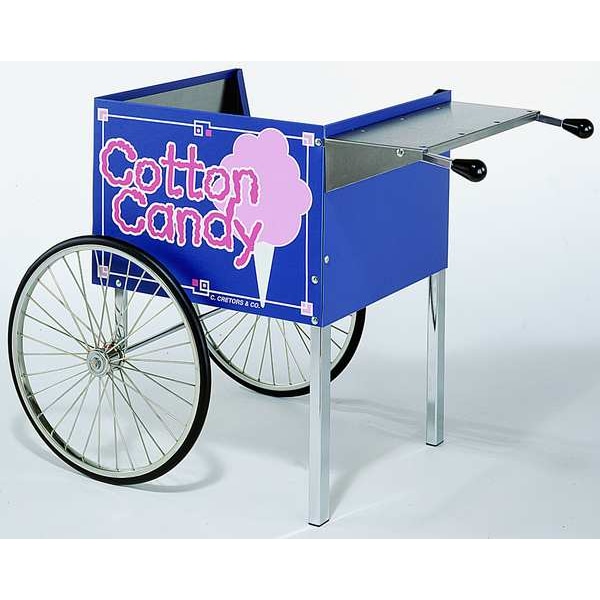 Cretors Cotton Candy Cart, Blue, 40 in. W - CCKS-X