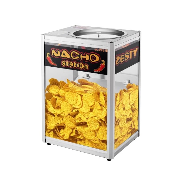 Great Northern Popcorn Great Northern Popcorn Nacho Chip Warmer Machine, Drop Down Tray Dispenser and Merchandiser - 572337YXJ