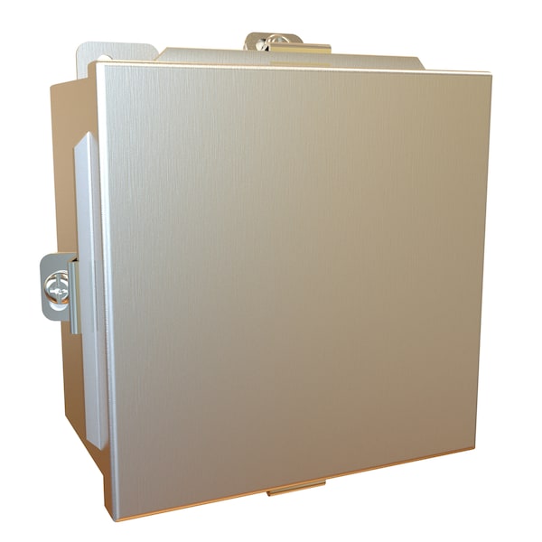 Hammond 304 Stainless Steel Electrical Enclosures, 6 in H, 4 in D, 6 in W, NEMA 4X, Lift Off - 1414N4SSE