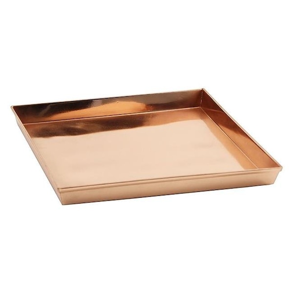 Mintueman Achla Mintueman-Achla TRY-S10 10 in. Square Tray; Copper - TRY-S10