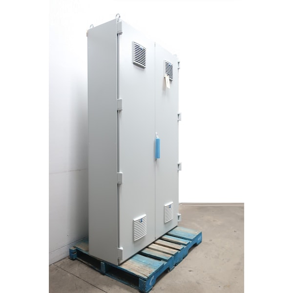 Rittal Steel Electrical Enclosures, 86.6 in H, 23.6 in D, 39.3701 in W - TS 9971088