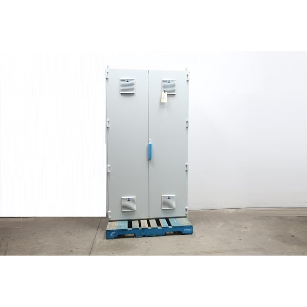 Rittal Steel Electrical Enclosures, 86.6 in H, 23.6 in D, 39.3701 in W - TS 9971088