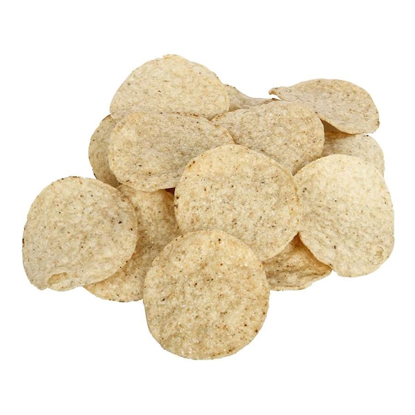 Misión Foods Tortilla Chips Redondas Blancas 2lbs, Paquete de 6 - 8620